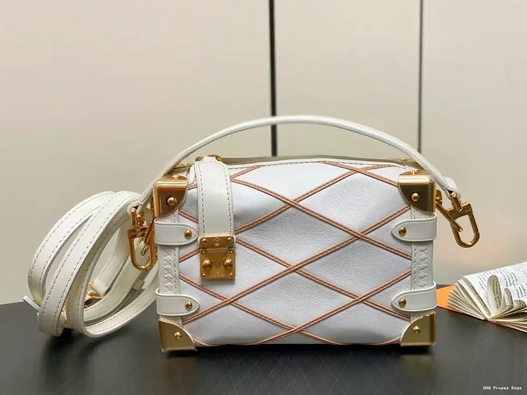AAA Pruses Bags PM-18*12.5*8CM LOUIS Side Trunk VUITTON 0701